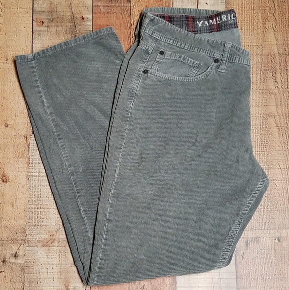 American Eagle Outfitters Other - American Eagle grey corduroy 34" 32" pants EUC